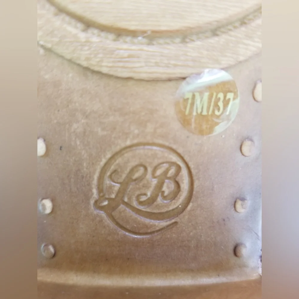 Lucky Brand Leather Leopard Booties/ Boots Size 7 - Picture 8 of 10